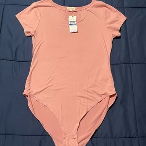 New w/ tags: Ultraflirt blush pink bodysuit
